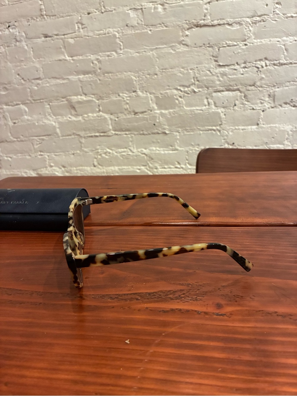 Warby Parker Tortoiseshell Cat Eye Sunglasses - Picture 3 of 3